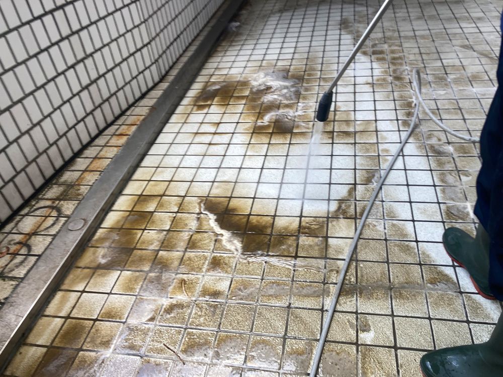 床（ワックスフロア）清掃